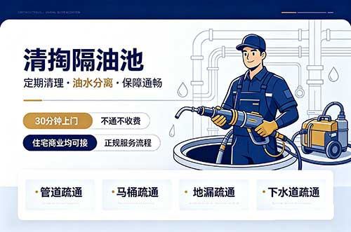 荆州清掏隔油池